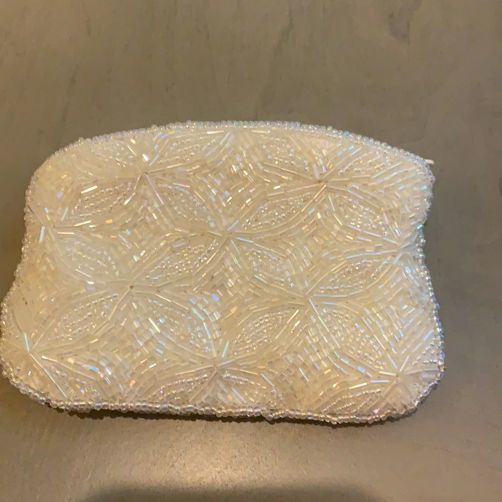 Beaded change purse.